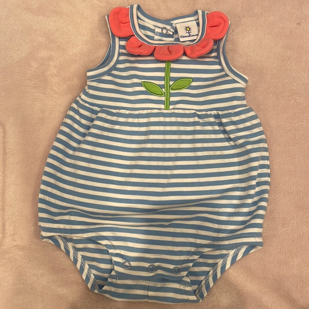 Florence Eiseman flower romper